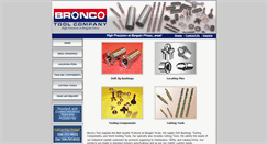 Desktop Screenshot of broncotool.com